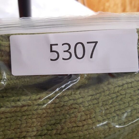 MOUSSY Womens Sweater Free Size Green Pullover Turtleneck Chunky Knit Thumbhole - Picture 7 of 7